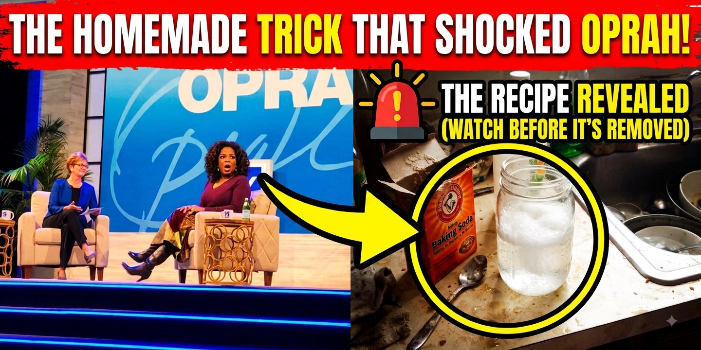 The homemade trick that shocked Oprah - baking soda recipe revealed